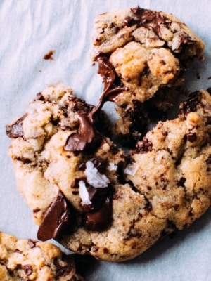 chocolate chip coconut cookies