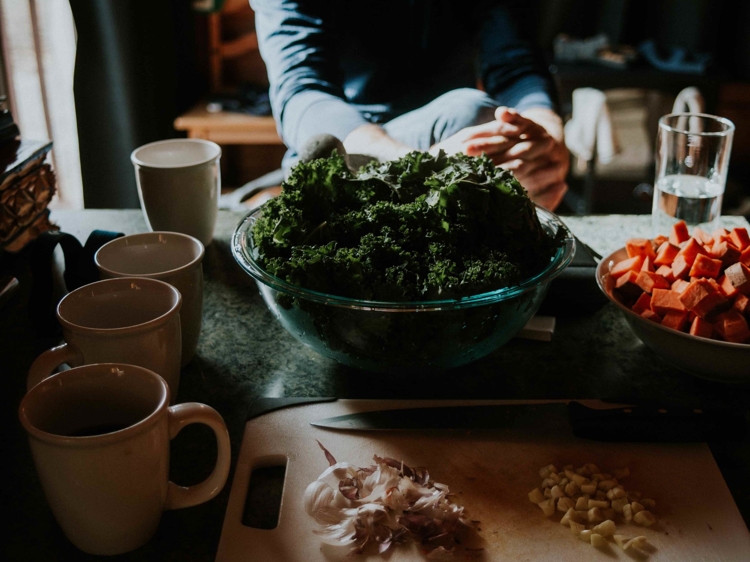 Savory Mexican Roasted Sweet Potato & Curly Kale Salad - Aviva Romm, MD